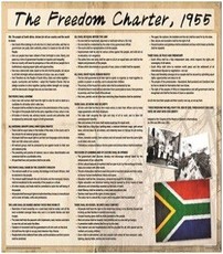 The Freedom charter, 1955