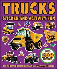 Tough Trucks Sticker and Activity Book