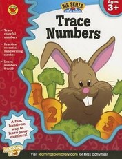 Trace Numbers, Ages 3 - 5