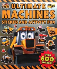 Ultimate Machines Sticker & Activity Fun