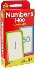 School Zone Numbers 1-100 Flash Cards (new cover)