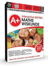 A+ Interactive Series: Maths - Ages 5-11 (Afrikaans & English)