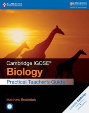 Cambridge Igcse(r) Biology Practical Teacher's Guide [With CDROM]