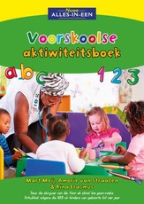 Nuwe alles-in-een voorskoolse aktiwiteitsboek