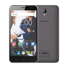 Hisense F22 LTE Single Sim Smartphone - Gun Metal Grey