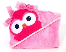 Nipper - Hooded Owl Bath Towel