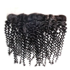 13x4 Ear to Ear Frontal Kinky Curl 12 Inches 1 Pcs