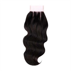 16'' Remy Peruvian Human Hair 4x4 Lace Closure Natural Wave