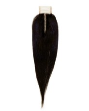 Beau Diva 10 inches Peruvian Middle Parts Straight 4X2 Lace Closure