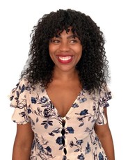 Blkt Water Fringe Trinity 14 inch Brazilian Wig