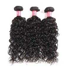 Natural/French Curl Peruvian Hair 14 Inches 3Bundles