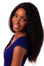 Spice Girls Brazilian Mid Part 105 Lace Front Wig - Natural