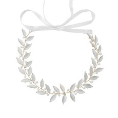 Olive Tree - Metal Leaf Styled Headband - Bridal / Formal Event