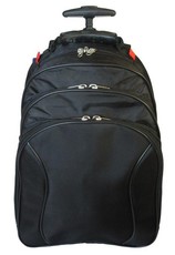 Camel Mountain Trolley Laptop Bag - Black