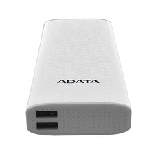 ADATA P10000 10000mAh Power Bank - White