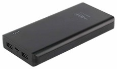 Ansmann Powerbank, 20800 MAH, 5 V, 2 Port, USB, 160 mm x 21.5 mm x 80 mm