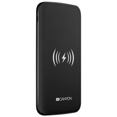 Canyon Li-Polymer Black Power Bank 8000mAh Wireless Charger - USB Type C