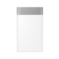 Dual USB PowerBank 10000mAh - White