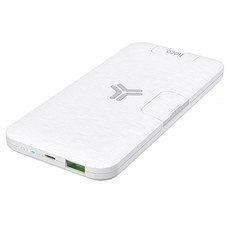 HOCO 3-in-1 10000mAh Wireless Power Bank - White