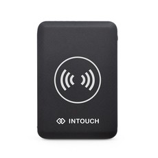 Intouch Black Powerbank Wireless 5000mah 2.1a