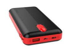 LDNIO PL1013 Single USB Output Port 10000mAh Power Bank with Build-in Cable