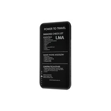 LMA - Moxom 10000mAh Slim 2 USB Power bank for Business Travel - Black