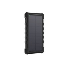 RAVPOWER 25000mAh 2x USB|Type-C Solar Power Bank Black