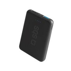 SBS Portable Power Bank - 5000 mAh - Black