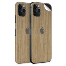 Bamboo Wood Vinyl Skin for iPhone 11 Pro - Two Pack