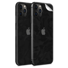 Black Camo Vinyl Skin for iPhone 11 Pro Max - Two Pack