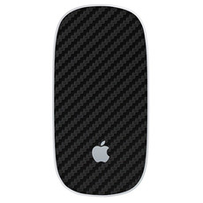 Black Carbon Fibre Vinyl Wrap for Apple Magic Mouse - Two Pack