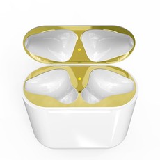 Dust-Proof Protective Adhesive Sticker Film for Apple Airpods - Gold