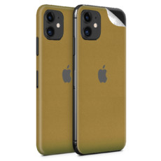 Gold Psychedelic Vinyl Skin for iPhone 11 - Two Pack