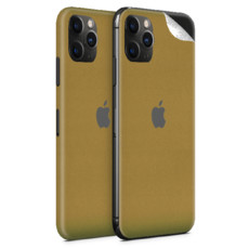 Gold Psychedelic Vinyl Skin for iPhone 11 Pro Max - Two Pack