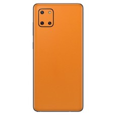 Matte Orange Vinyl Wrap for Samsung Note 10 Lite - Two Pack