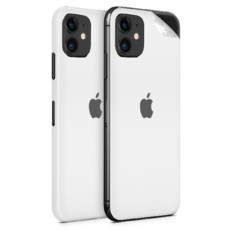 Matte White Vinyl Skin for iPhone 11 - Two Pack