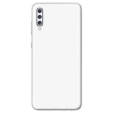 Matte White Vinyl Wrap for Samsung Galaxy A70 - Two Pack