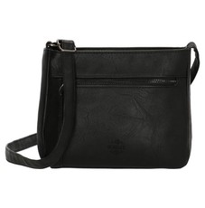 Beagles Lafiguera Ladies PU Leather Shoulder Bag - Black