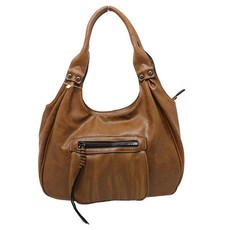 Blackcherry Front Pocket Hobo Bag