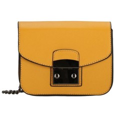 Charm London Canary Wharf Ladies PU Shoulder Bag - Gold