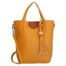 Charm London Covent Garden Ladies PU Hand Bag - Gold