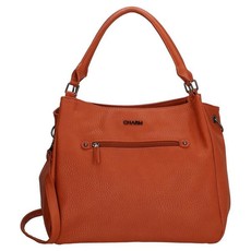 Charm London Kings Cross Ladies PU Shopper Bag - Apricot