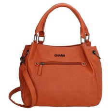 Charm London Kings Cross Ladies PU Shopper Bag - Apricot 17640