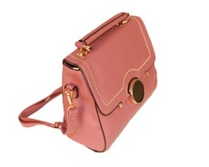 CRC Premium 2858 Shoulder Handbag - Dark Pink