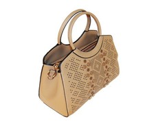 CRC Premium 9688 Shoulder Handbag - Beige