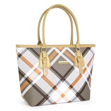 Dafne Checked Handbag