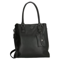 David Jones Paris Ladies PU Shoulder/Hand Bag - Black 5647-2