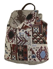 Fino Classic Handmade Fashion Backpack - Brown