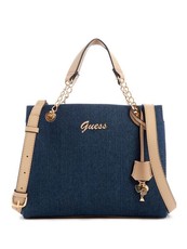 Guess Corwin Denim Satchel