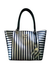 Guess Kamryn Tote Blue Stripe